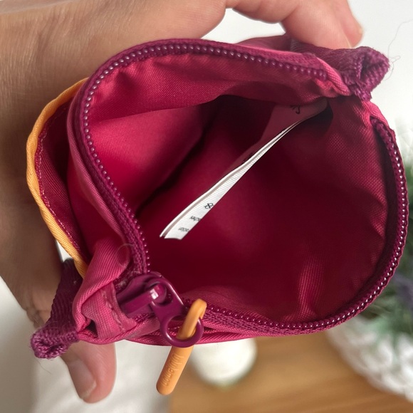 Lululemon True Identity Card Case Color: Wild Berry/Mango Dream/Raspberry - Picture 5 of 8